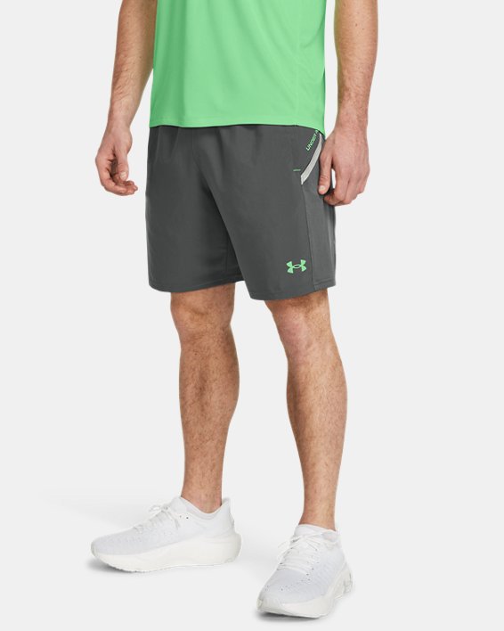 Men's UA Core+ Woven Shorts, Gray, pdpMainDesktop image number 0